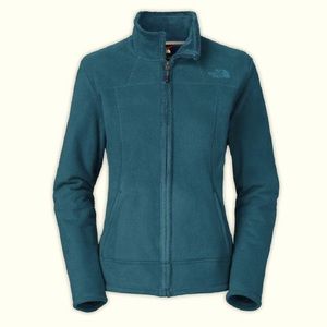 North Face dark green Morningside full zip jacket